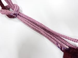 正絹　手組帯締め